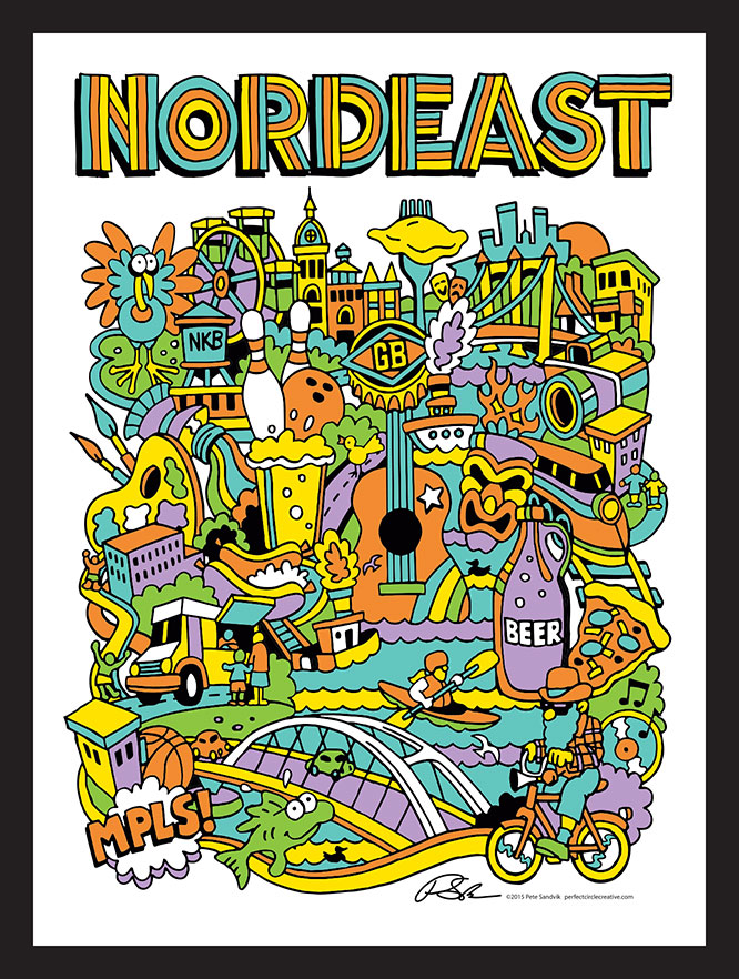 Nordeast-poster-18-x-24-for-sale