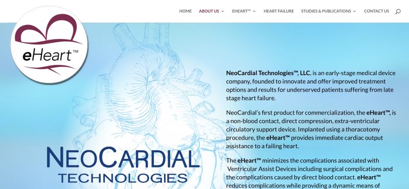 NeoCardial website